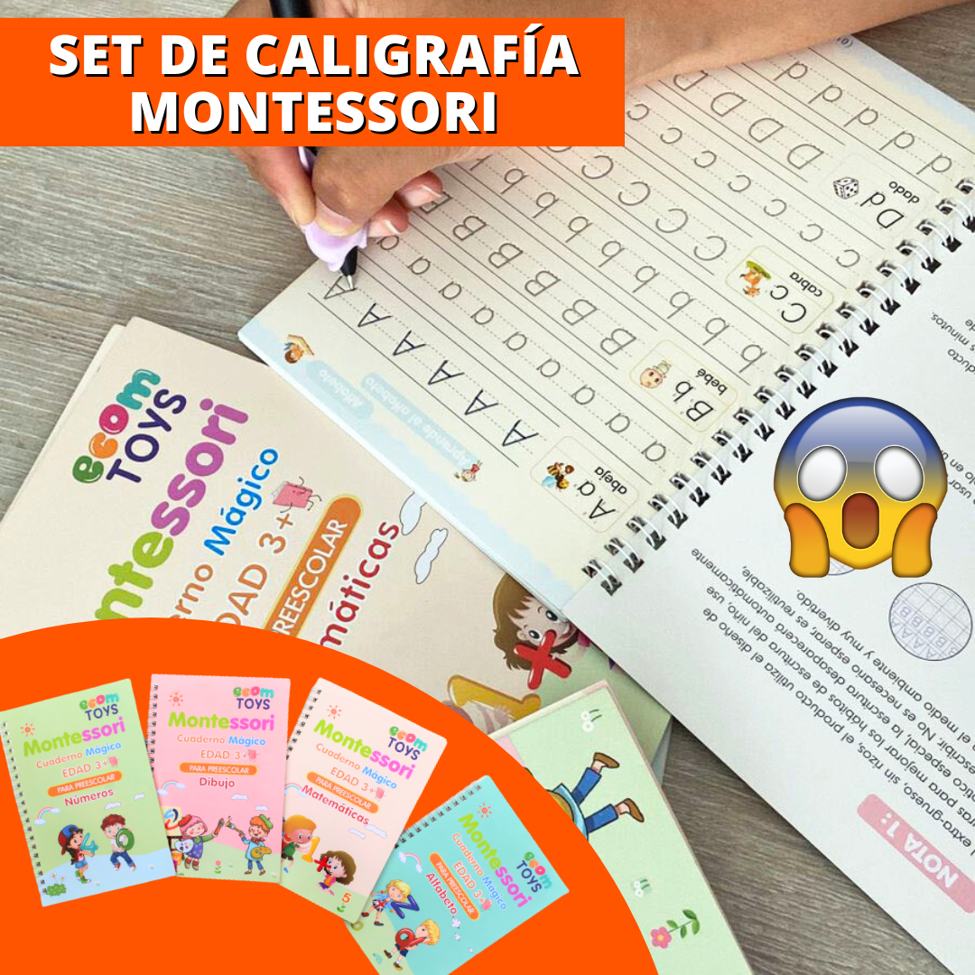 SET DE CALIGRAFIA MONTESSORI